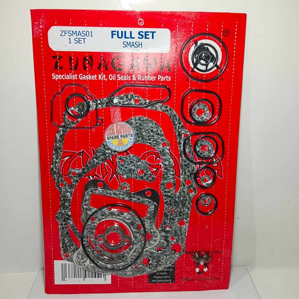 Paking Full set Smash Perpak Gasket Fulset Suzuki Smash Limited Item Barang Langka Spare Part Motor 
