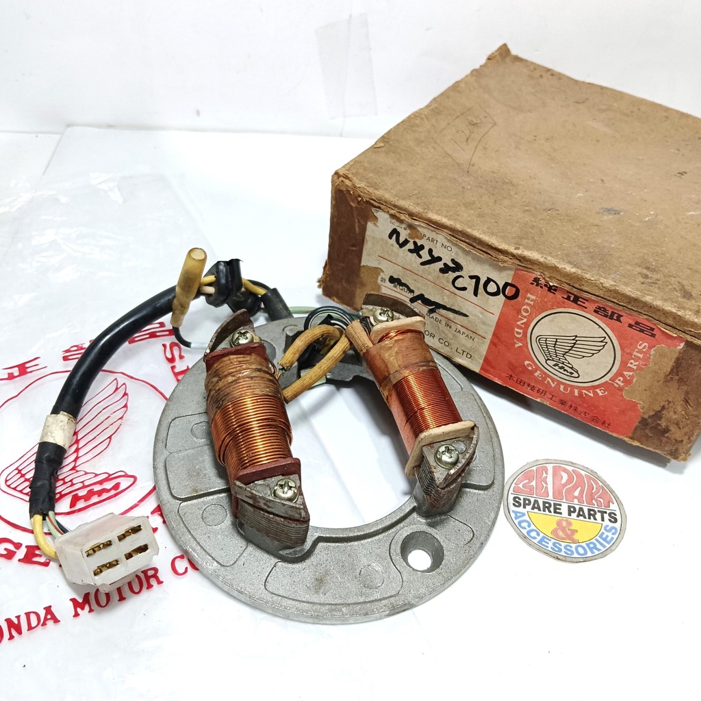 Spul Spool Assy C700 C800 Super Cub SET spull Magnet lampu Piringan Dudukan Limited Item Barang Lang