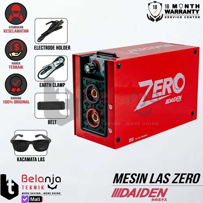 Promo Daiden Zero Mesin Trafo Las Listrik Mini 120 A Travo Las 120A 900 Watt