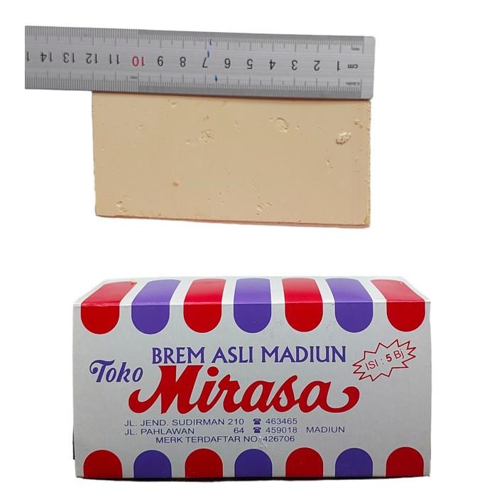 

(Allthebest) Brem Mirasa Asli Madiun SEDANG Isi 5 Batang Lempeng