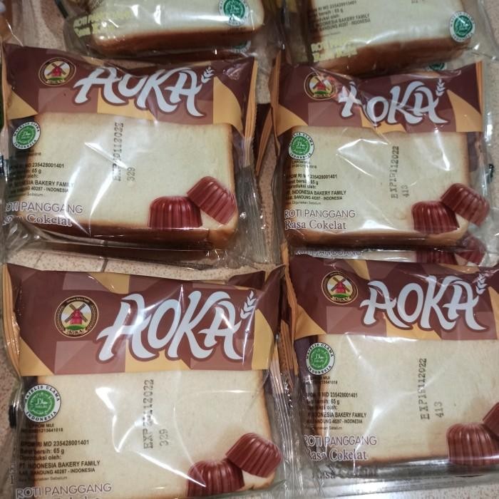 

(Allthebest) Aoka Roti panggang Roti Viral super lembut