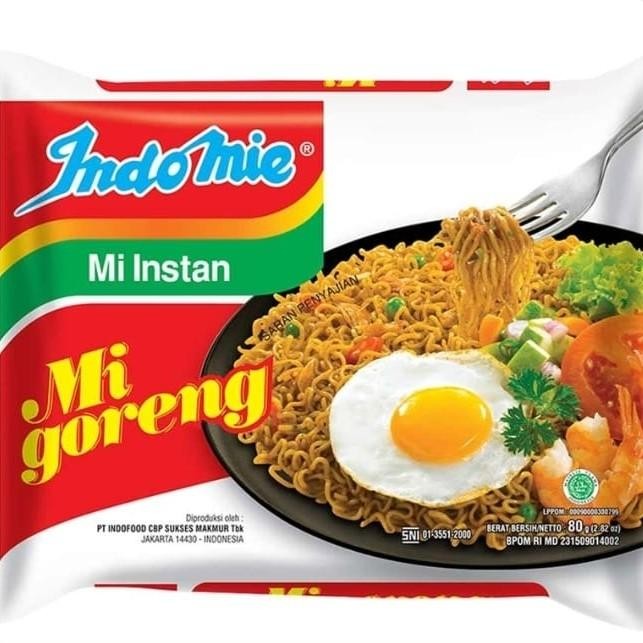 

(Allthebest) Indomie Mie Instan Goreng Plus Spesial 80g (Paket isi 10 bungkus)
