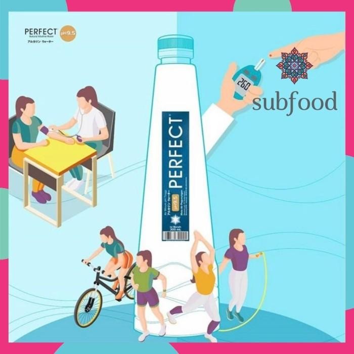 

(Allthebest) Perfect Alkaline Water 500 ml (1 Dus) Air Mineral Perfect