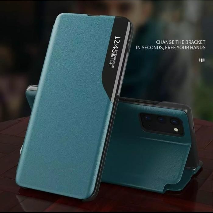 TERBARU CASE UNTUK VIVO V21 5G FLIP VIEW LEATEHR KULIT SMART VIEW SMART COVER HP TERMURAH