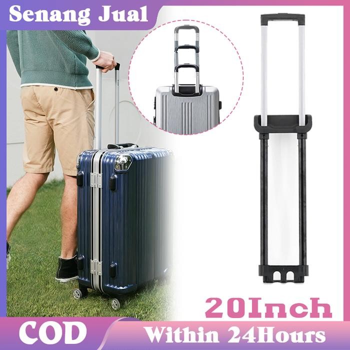 Trolley Koper 20 Inch / Bagasi Troli Besi + ABS / Spare Part Trolley Koper *