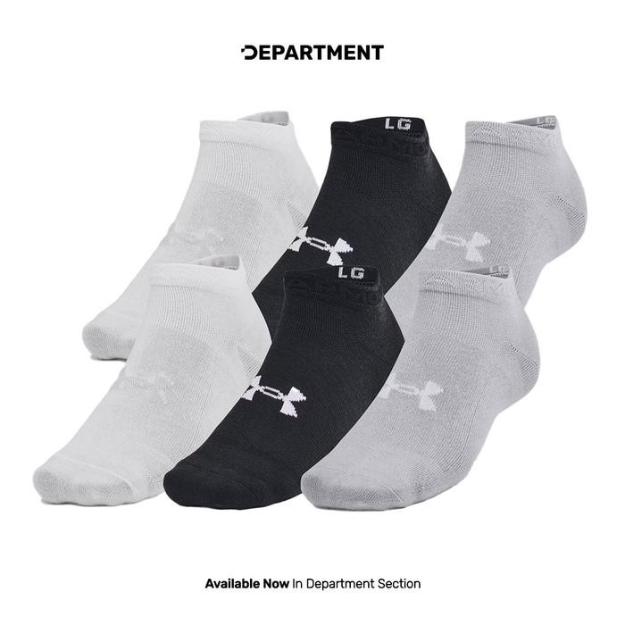 Kaos Kaki UNDER ARMOUR ESSENTIAL 6 PACK 1386239002 *