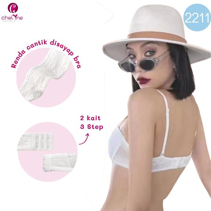 Chelyne BH Seamless 2211 Push-Up T-Shirt Bra dengan NON-SLIP DESIGN *