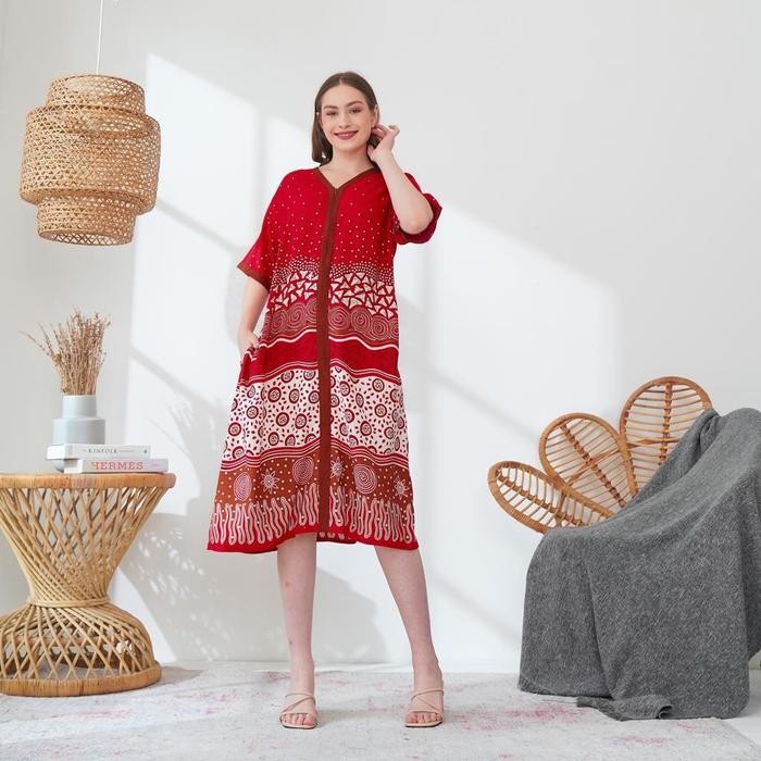 [Djuragan Daster] Daster RINJANI LIST PREMIUM QUALITY By ALESHA BATIK mama muda daster daster remaja