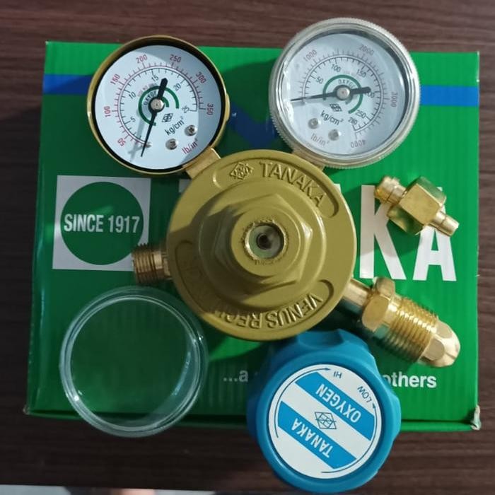 Regulator Las Tanaka Oksigen Lpg Acetylene Asitilin Pengelasan Lpg