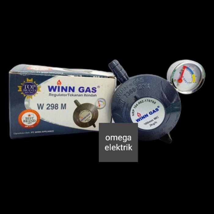 Regulator Win Gas 298 Meter / Regulator Win Gas / Kepala Gas Meter