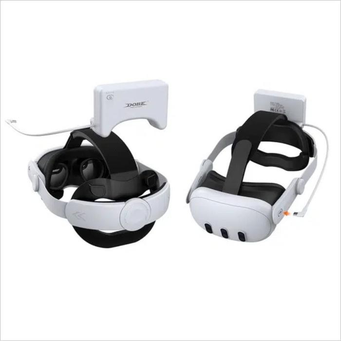 DOBE Headset VR Battery / Headstrap for Meta Quest 3/3S VR / Strap kepala untuk VR Meta Quest 3/3S /