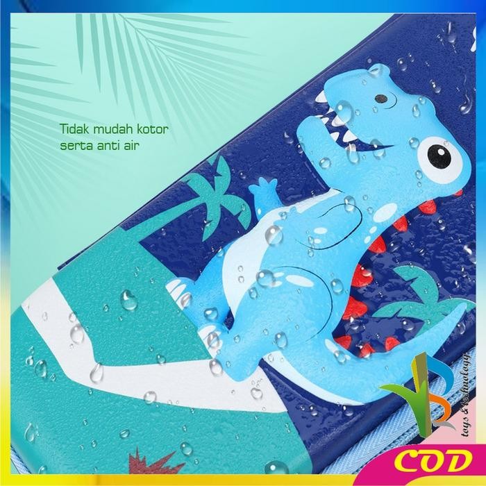 

Kenko Stationary - Rb A39 Part 1 Kotak Pensil 3D Karakter Timbul Tempat Pensil Anak