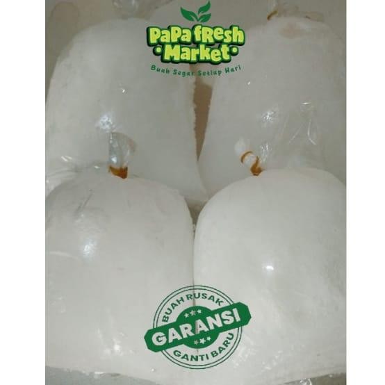 

ASLI BUAH DAGING KELAPA FROZEN KELAPA MUDA KEROK TIPIS 1 KG DAN 500 GR SIAP PAKAI READY STOCK