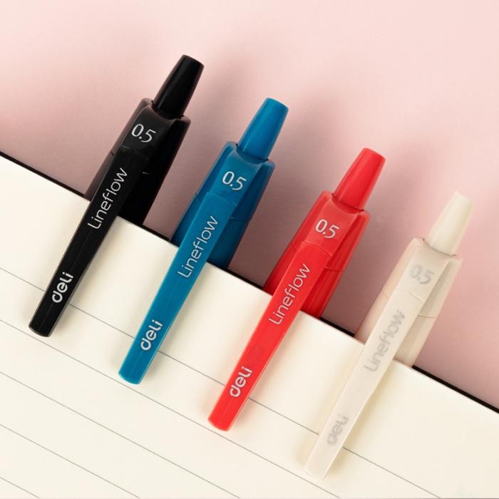 

Deli Stationary - Deli Pulpen Gel Kantor / Office Gel Pen 0,5Mm Black S08-A