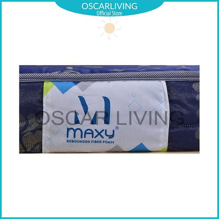 KADM Kasur Central Maxy Kasur Rebounded Fiber Foam Uk 90 X 200 - Biru