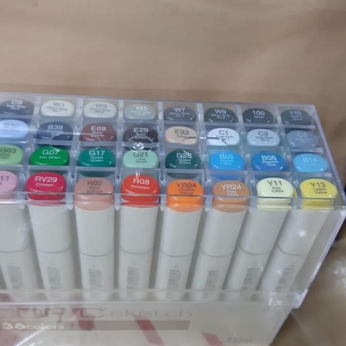 

Spidol Copic 36 Warna Pasti Ori