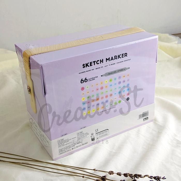 

Arrtx Oros Spidol Brush Marker Alkohol Set 66 Warna Pastel Colors Alcohol Marker Pasti Diskon