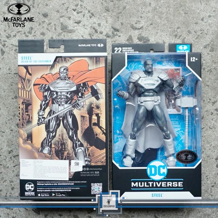 Mcfarlane DC Multiverse STEEL Superman Action Figure
