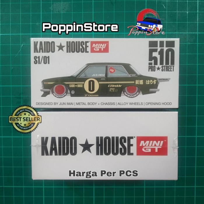 Datsun 510 Pro Street Kaido House NEW SEGEL Mini GT Minigt