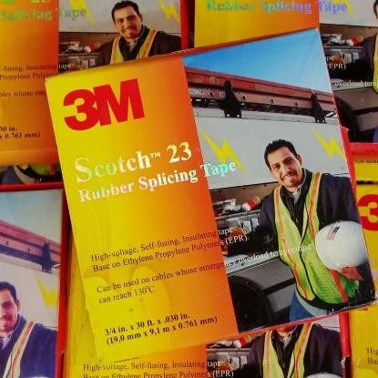 3M SCOTH 23 RUBBER/ISOLASI LISTRIK TARIK/TAHAN AIR
