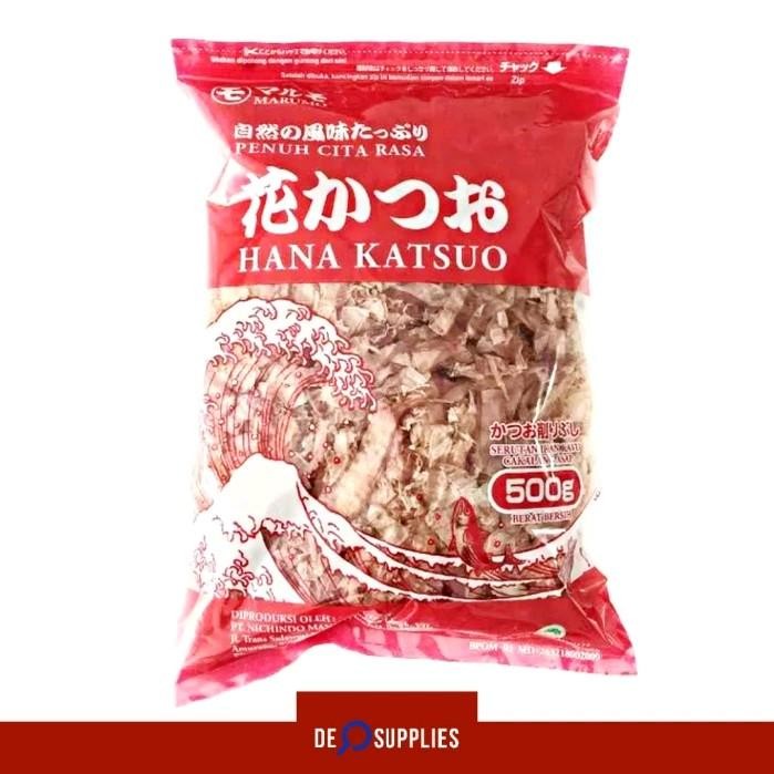 

Marumo Hana Katsuo 500Gr - Katsuobushi Halal Bonito Flakes Hanakatsuo