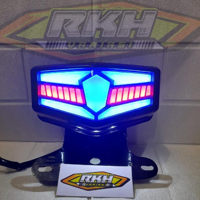 Lampu Stop Rx King Lampu Rem Belakang Rx King Led Variasi Set Breket Dudukan Siap Kirim