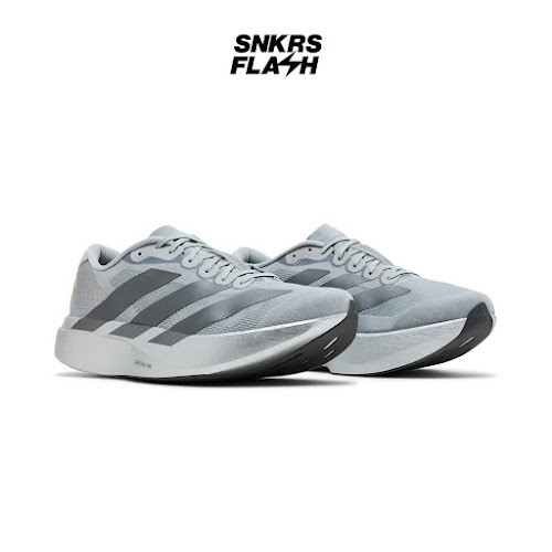 ADIDAS ADIZERO EVO SL SILVER METALLIC Sepatu Lari Pria - JR3419 - Size 42