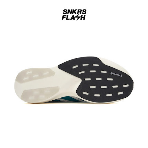 ADIDAS ADIZERO EVO SL WHITE PURE TEAL Sepatu Lari Pria - JS4487 - Size 40