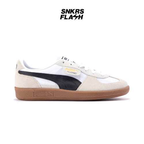 PUMA PALERMO GREY BLACK Sepatu Sneakers Unisex - 39934101 - Size 40