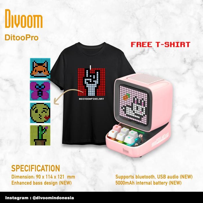 Pioner Audio - Divoom Ditoo Pro