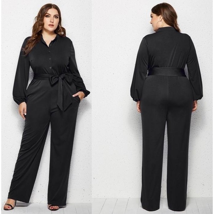Jumpsuit Basic Jumbo / Jumpsuit Wanita / Overall Jumpsuit / Jumpsuit / Tiktok Shop Murah / Baju