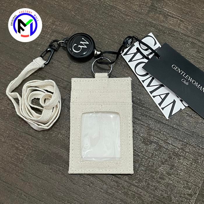 

Gentle Woman Lanyard Id Card Holder Office On Fire Original Ready Stoc