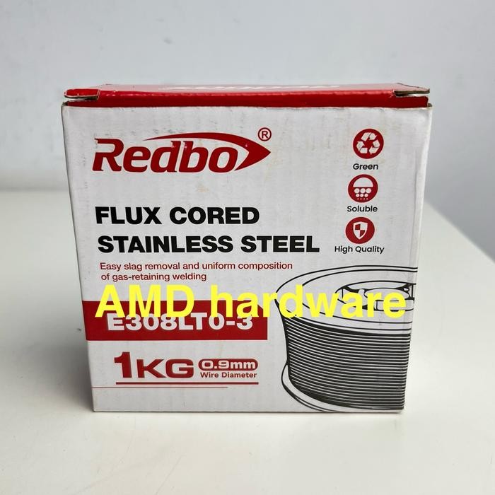 KAWAT LAS FLUX CORE STAINLESS STEEL MIGI 130 ORIGINAL DAIDEN JAPAN 120