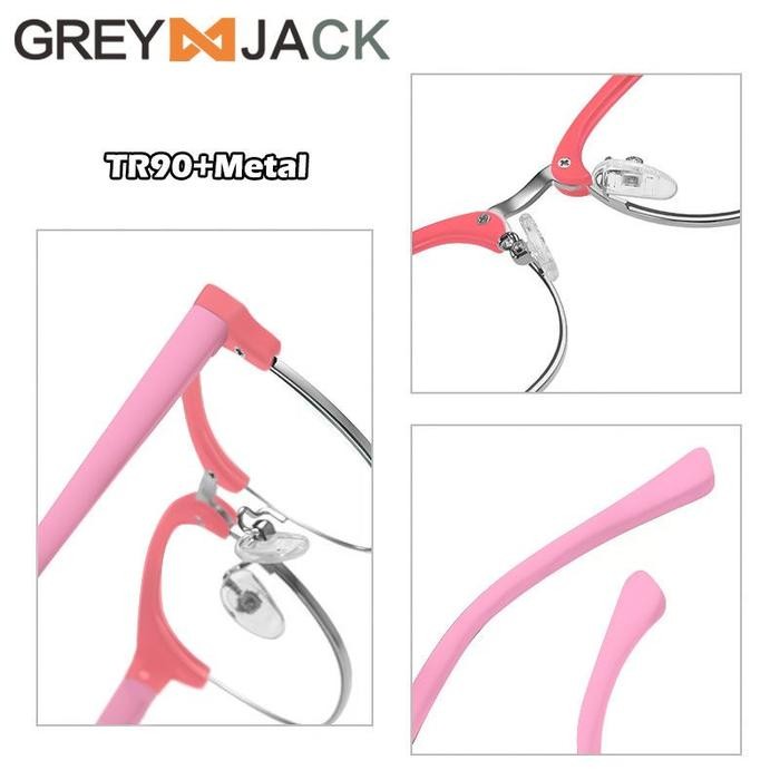 Grey Jack Kacamata Anak Antiradiasi Blueray Sinarbiru Kekinian New 822