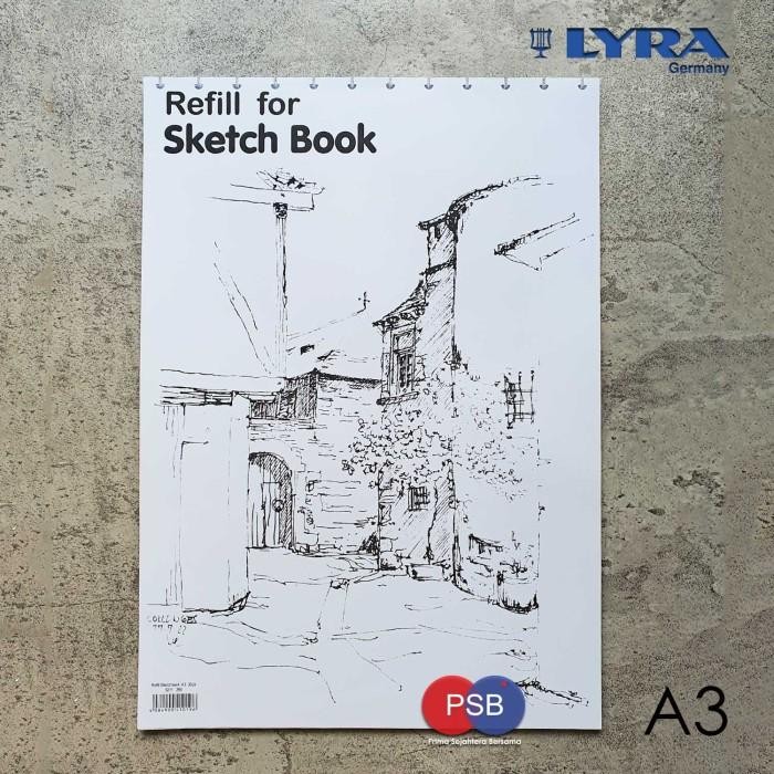 

Refill / isi ulang Lyra Sketchbook A3