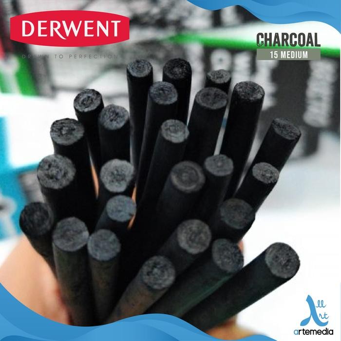 

Balok Arang Derwent Willow Charcoal Medium