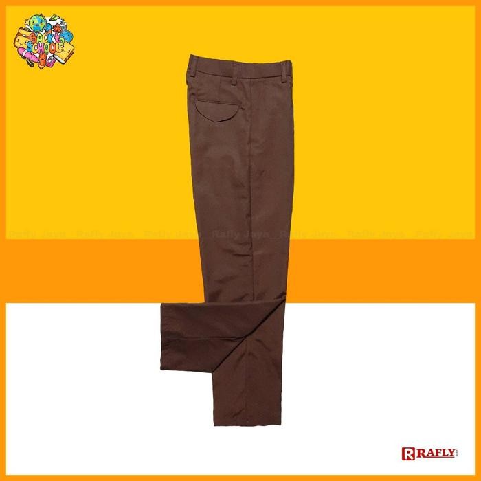 (Allthebest) Seragam Pramuka - Celana Sekolah Pramuka SMP SMA PDH Panjang - Seragam Sekolah SMP SMA