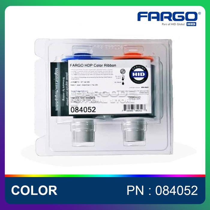 MASRI Ribbon Color Fargo Hdp5000 Hdp Color Ribbon Hdp 5000 Pn : 084052 Ymckk