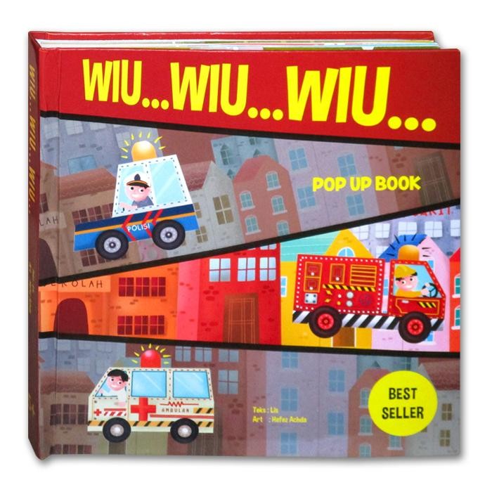 

Wiu Wiu Wiu Wiu PopUp Book - popup book tentang kendaraan emergency