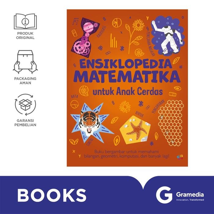 

Buku Ensiklopedia Matematika untuk Anak Cerdas (Lynn Huggins-Cooper)