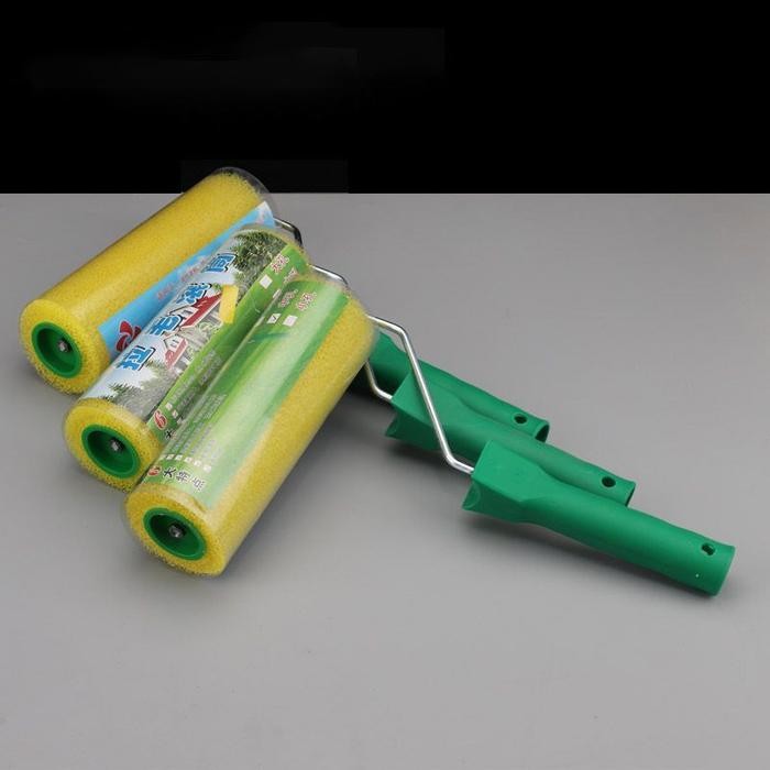 8inch Kuas Roll Cat Tekstur Texture Roller Paint Motif Kamprot Roll Untuk Cat Tembok