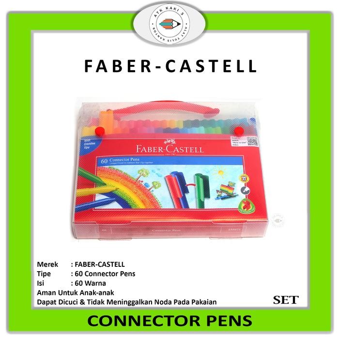 

CONNECTOR PEN FABER-CASTEL ISI 60 WARNA