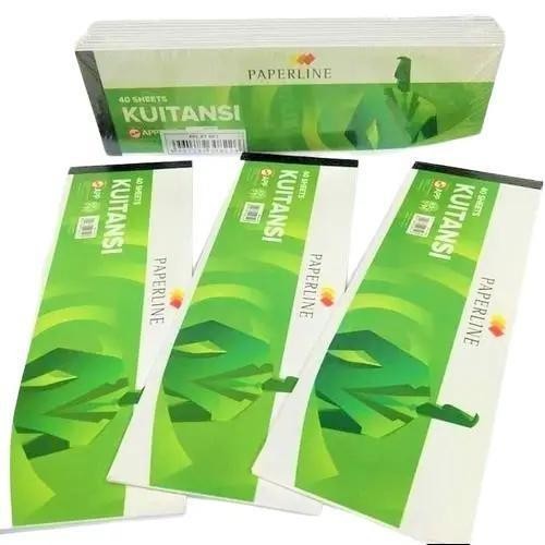 

TUMI Buku Kwitansi Paperline Tanggung Kt 40 T {1Pack/10Pcs} 28,5 X 9 Cm Kertas Stationery