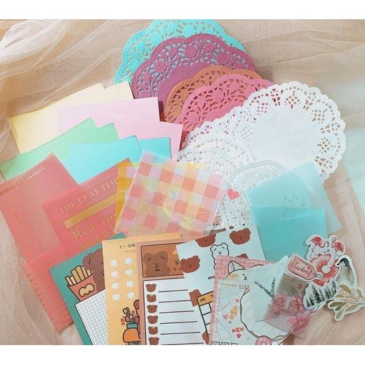 

TUMI Vintage Aesthetic Journal Kit - Dekorasi Vintage Bujo Ver_04 (40Pcs)