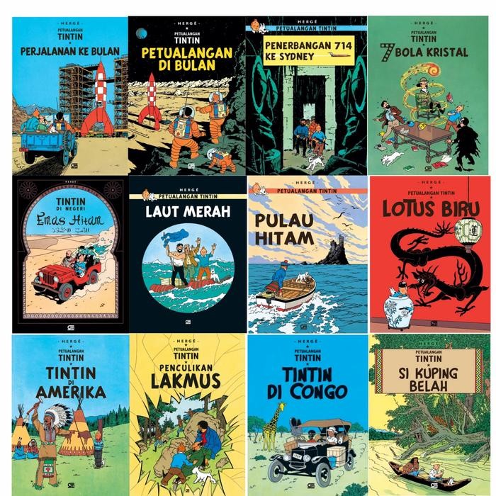 

Buku Komik Petualangan Tintin By Herge