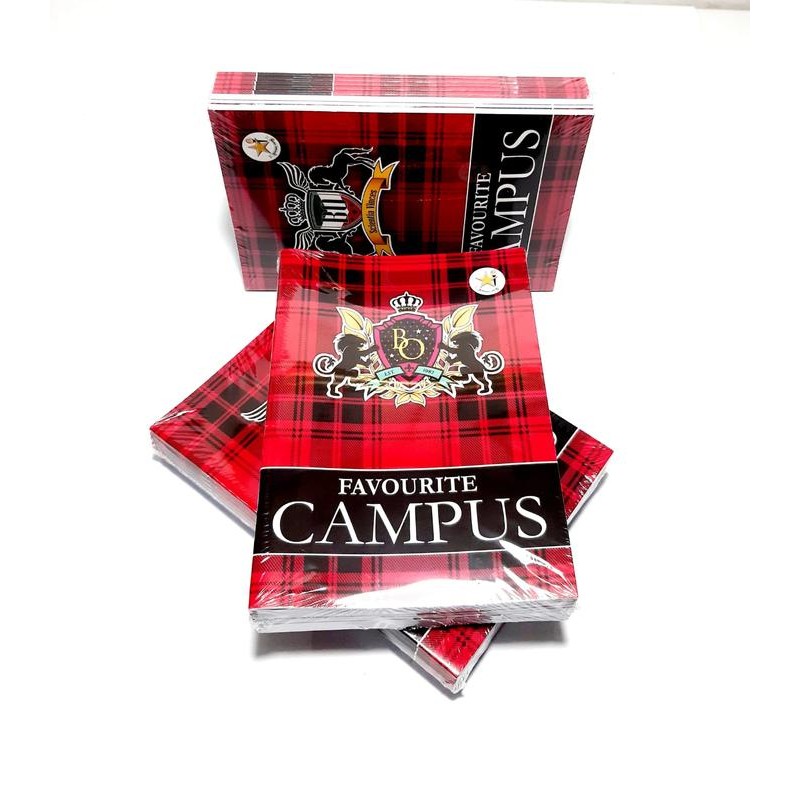 

TUMI Grosir Buku Tulis Favourite Campus 36 Lembar ( 1Packs/10Buku ) Panjang