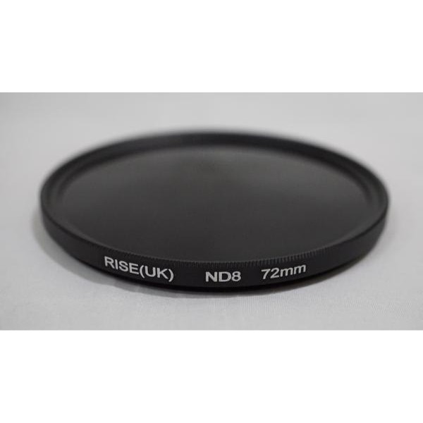ID'' 72MM ND 8 - RISE UK NEUTRAL DENSITY ND8 FILTER 72 MM