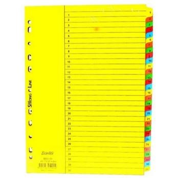 

I77W Divider Bantex A4 6052 1-31