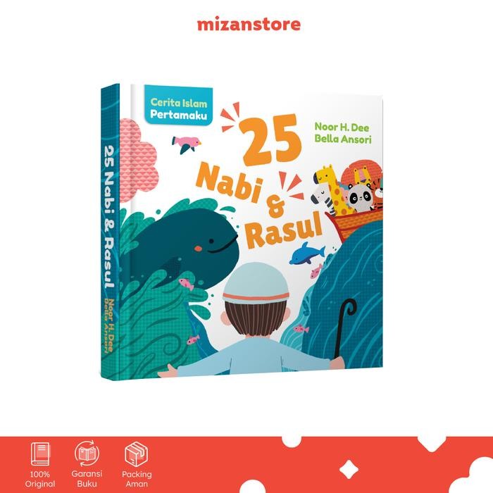 

[Mizan] Buku Cerita Islam Pertamaku: 25 Nabi Dan Rasul (Boardbook)