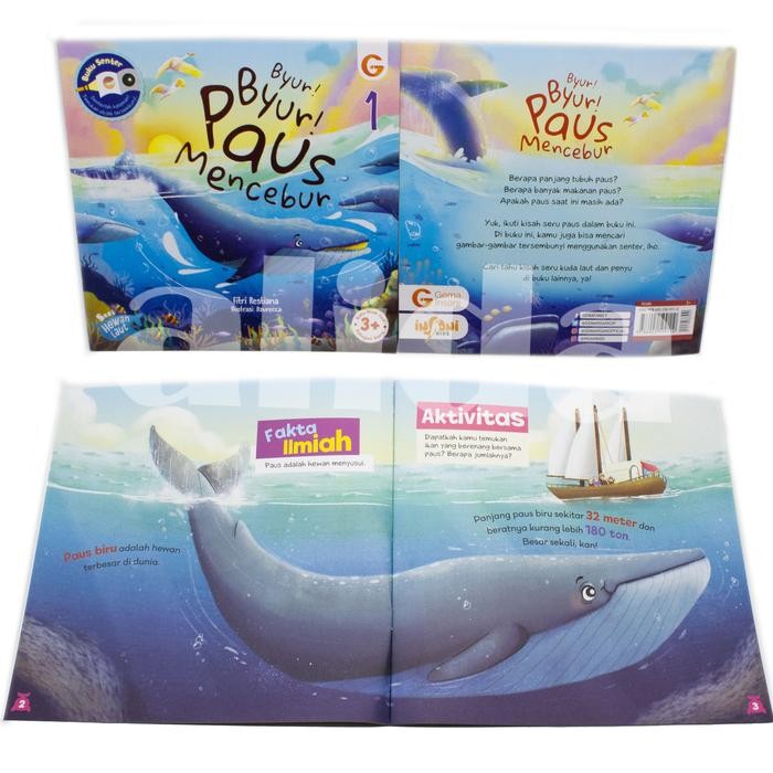 

Buku Cerita Anak Bergambar Seri Hewan Laut - Buku Anak